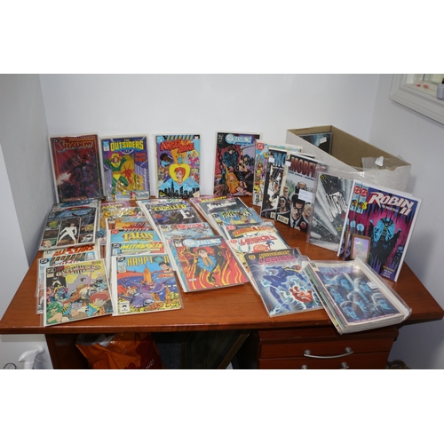 314 - 100+ Mixed DC Titled Comics from 1970's Onwards - Superman, (including a Graphic Novel), The Wandere... 