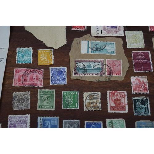 315 - Very Nice Envelope, Dated 1950's, Which Has a First Day Cover Stamps on The Front plus a Collection ... 