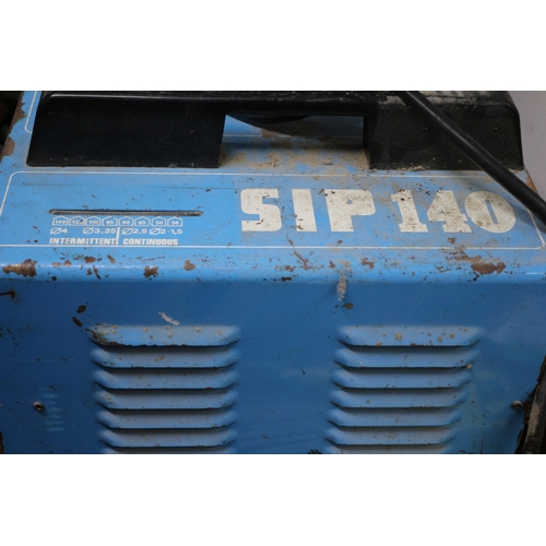 320 - Sip 140 Mig Welder plus Mask, Goggles and Tools