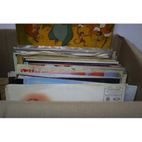 321 - A Large Box Containing Mixed Genre Vinyl Records