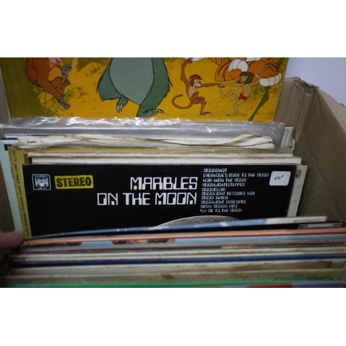 321 - A Large Box Containing Mixed Genre Vinyl Records