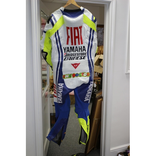 337 - What a Fantastic Item - Valentino Rossi, (Moto GP), Replica All Leather Fiat Full Bike Suit with Cor... 