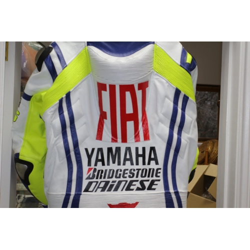 337 - What a Fantastic Item - Valentino Rossi, (Moto GP), Replica All Leather Fiat Full Bike Suit with Cor... 