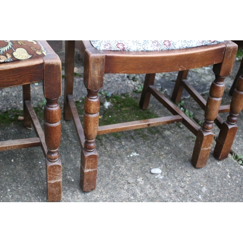 343 - Set of 4 Vintage 1940/50's Chairs