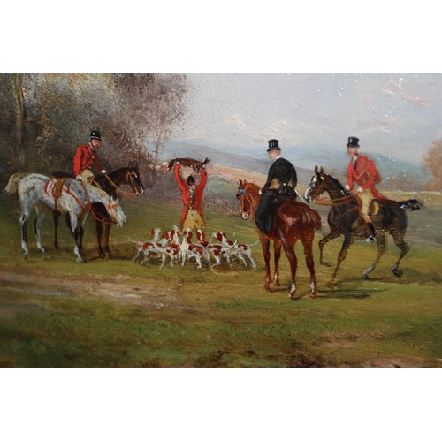 290 - Pair of Fantastically Executed Oil on Board Hunting Scene Paintings, Framed. By Renowned Artist Robe... 