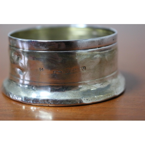 373 - Birmingham Silver Hallmarked Lidded Pot - 40.9g