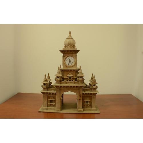 502 - Nehru Gate Clock  working 59cm tall