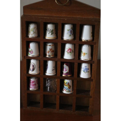 30 - Good Sized Collection of Thimbles including Wedgwood - All in Presentation Cases