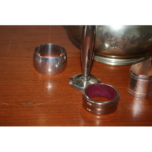 38 - Good Selection of Silver Plated Items