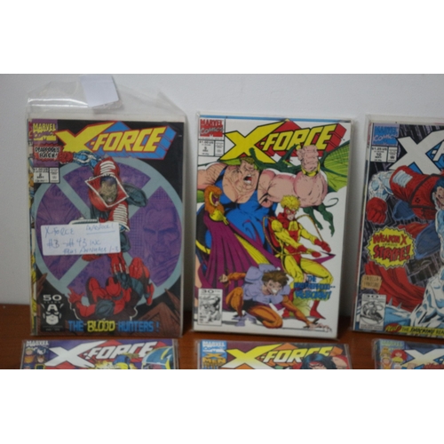 5 - Large Collection of X-Force Comics with Several Annuals