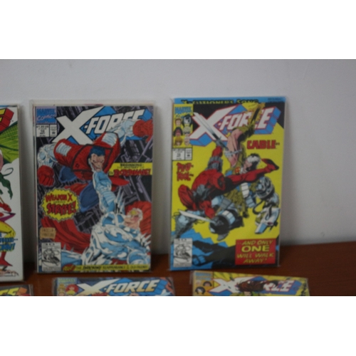 5 - Large Collection of X-Force Comics with Several Annuals