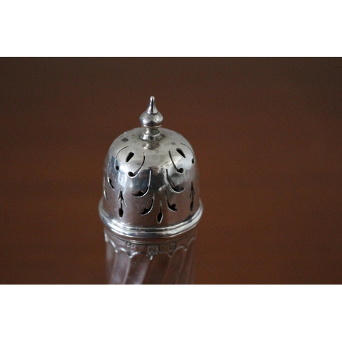 51 - Good Quality and Weight Silver Hallmarked Sugar Shaker - 53.8g