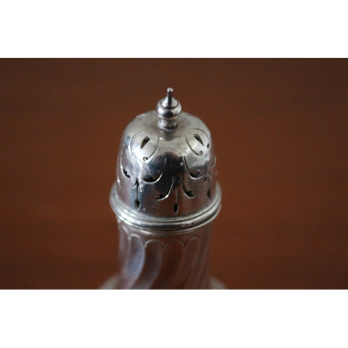 53 - Good Quality and Weight Silver Hallmarked Sugar Shaker - 57.8g