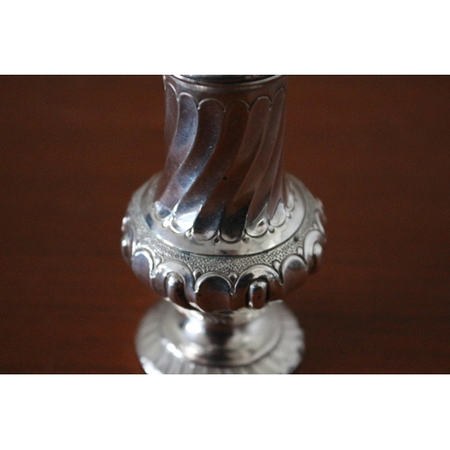 53 - Good Quality and Weight Silver Hallmarked Sugar Shaker - 57.8g