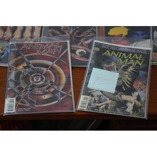 58 - Large Collection of Animal Man DC Comics - 70+