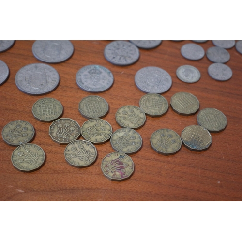 6 - Nice Collection of Old Coins Ranging From 1920's to 1960's including a Ten Shilling Note