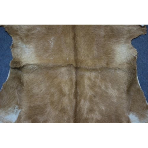 150 - Vintage Goat Skin Rug