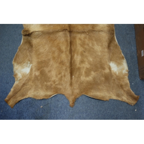 150 - Vintage Goat Skin Rug