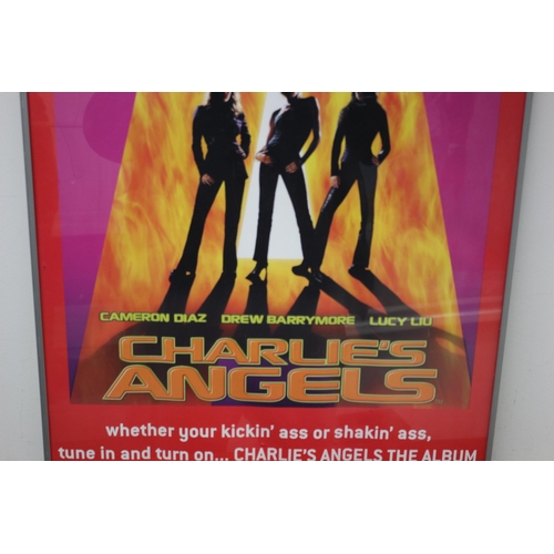 157 - Charlies Angels Film Poster - Framed - 71 x 50cm