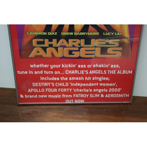 157 - Charlies Angels Film Poster - Framed - 71 x 50cm