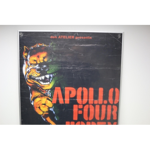 158 - Apollo Four Forty Luxemburg Poster - 1999 - Original and Framed - 85 x 61cm