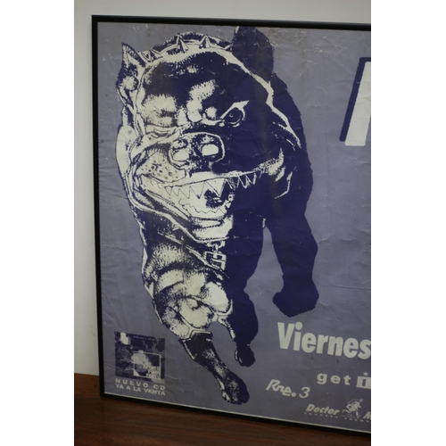 159 - Apollo Four Forty Spanish Original and Framed Poster - 101 x 71cm