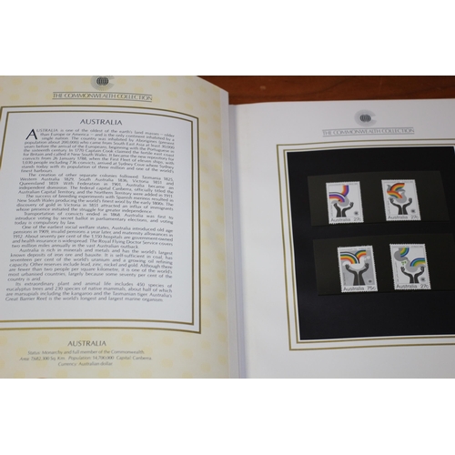 77 - The Commonwealth Stamp Collection in an Album and Slipcase.