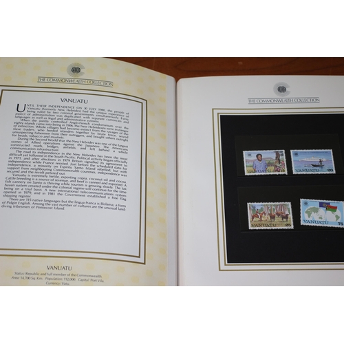 77 - The Commonwealth Stamp Collection in an Album and Slipcase.