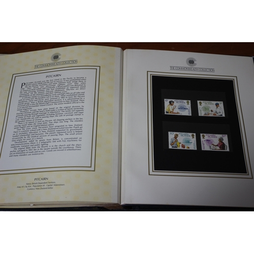 77 - The Commonwealth Stamp Collection in an Album and Slipcase.