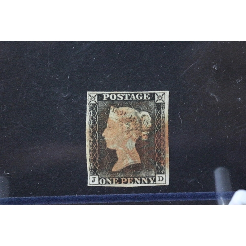 79 - Genuine 1840 'One Penny' Black