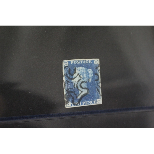 80 - Genuine 1840 'Two Pence' Blue.