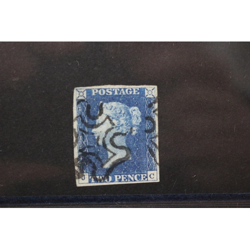 80 - Genuine 1840 'Two Pence' Blue.