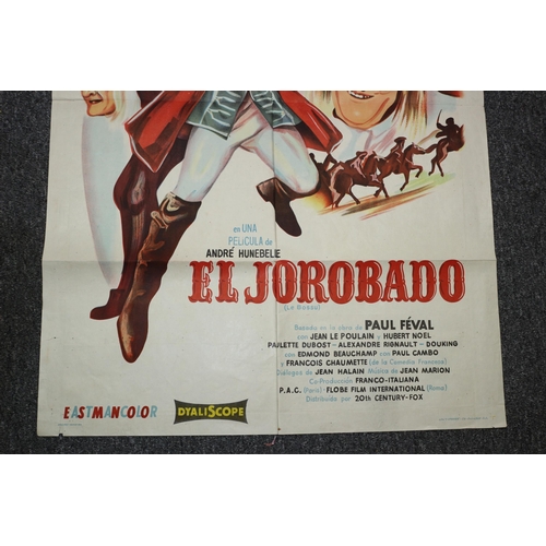 82 - Genuine Argentinian 20th Century Fox Film Poster - 110 x 74cm