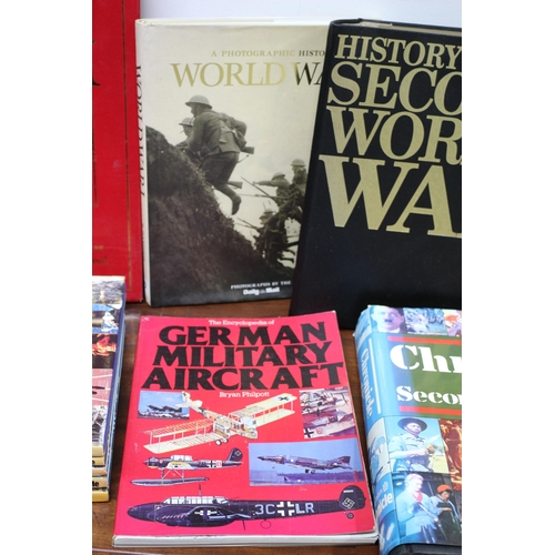 93 - Good Collection of WWI & II Reference Books