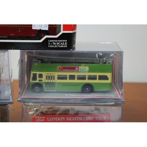 172 - Selection of Die Cast All Sealed Buses Omnibus Original