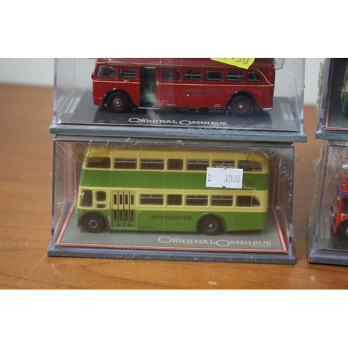 172 - Selection of Die Cast All Sealed Buses Omnibus Original