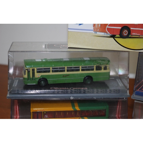 176 - Selection of Die Cast Buses including Corgi Burlington Seagull