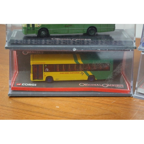 176 - Selection of Die Cast Buses including Corgi Burlington Seagull