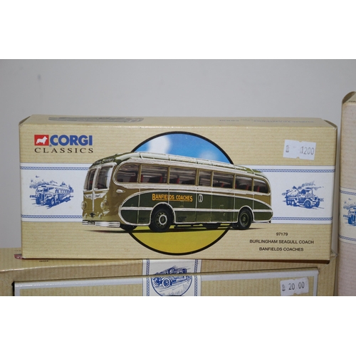 177 - Selection of Die Cast Buses - All Corgi