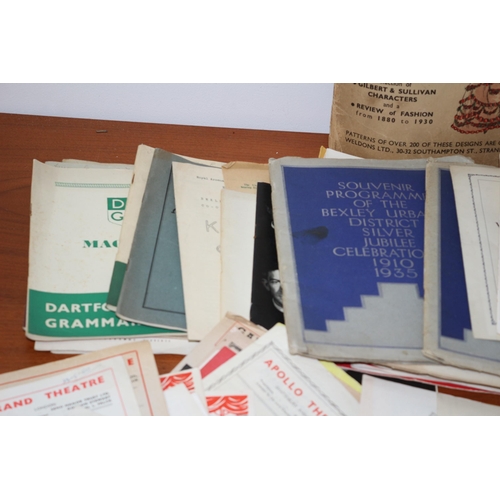 179 - Large Collection of Vintage Theatre Programmes - including Many London Theatres