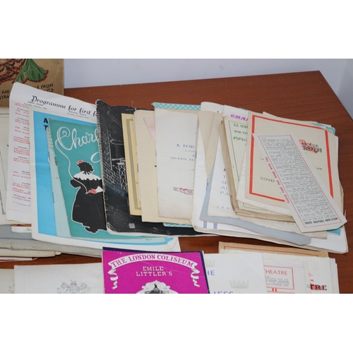 179 - Large Collection of Vintage Theatre Programmes - including Many London Theatres