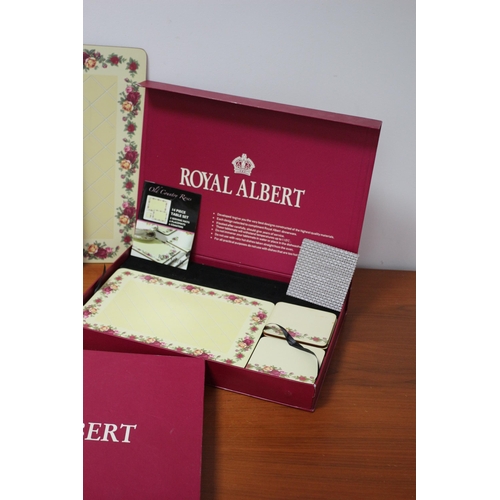 201 - 2 x Royal Albert - Old Country Roses Place Settings (6 in Set) in Boxes