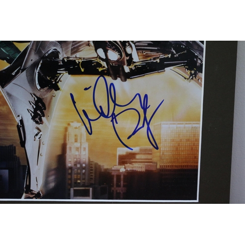 211 - Mounted Autographed Photo of Willem Defoe as Green Goblin with Certificate of Authenticity