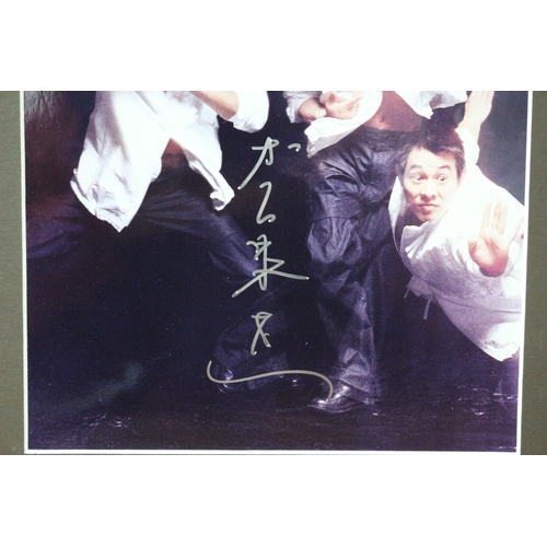 221 - Mounted Autographed Photo of Jet Li with Certificate of Authenticity