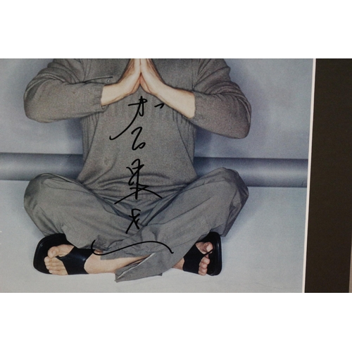 227 - Mounted Autographed Photo of Jet Li with Certificate of Authenticity