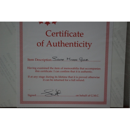 229 - Autographed Photo of Sarah Michelle Geller (Buffy) with Certificate of Authenticity