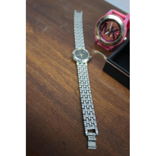 241 - Boxed Sekonda Watch plus a MK Marked Watch in Pink and a Paul Jardin Watch