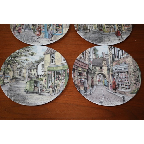 406 - Collection of 8 'Window Shopping Series Collectors Plates