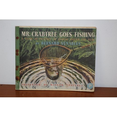 Mr. Crabtree Goes Fishing Book - 1952