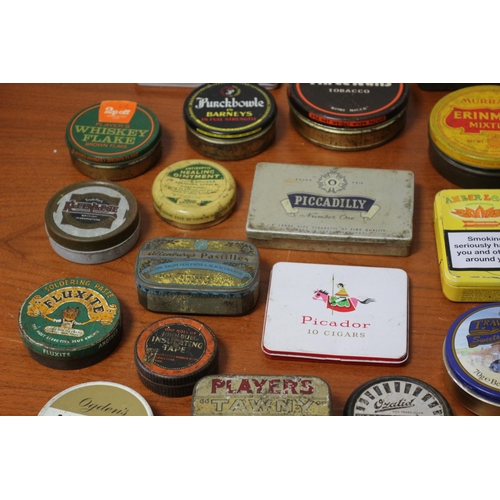 30 - Nice Selection of Both Vintage and More Modern Tin Boxes including Polish and Tobacco Tins